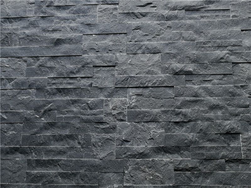 瑶池砚墨文化石(Black Limestone Panels)