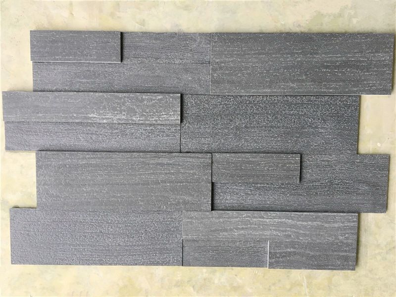 黑檀木纹细条组合(Black Ebony Dimensional Tile Format)